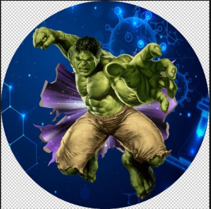 Hulk 1,30Cm - Mimi Decorações