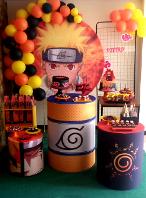 Kit Naruto - Mimi Decorações