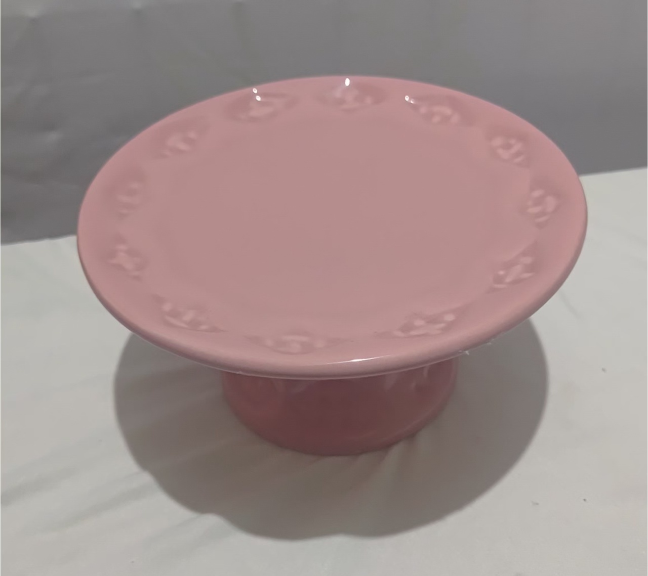 Bandeja P Com Detalhes Rosa - Mimi Decorações