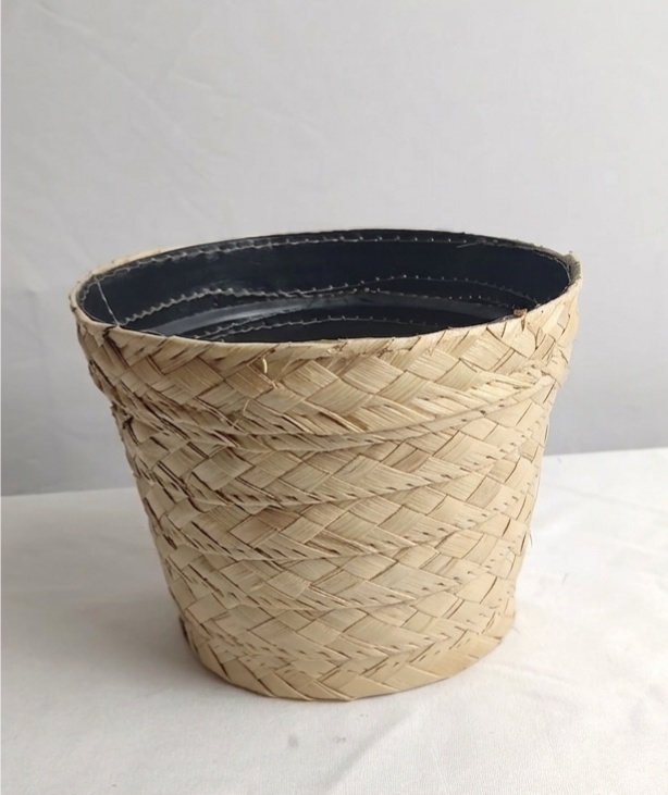 Vaso de Palha - Mimi Decorações
