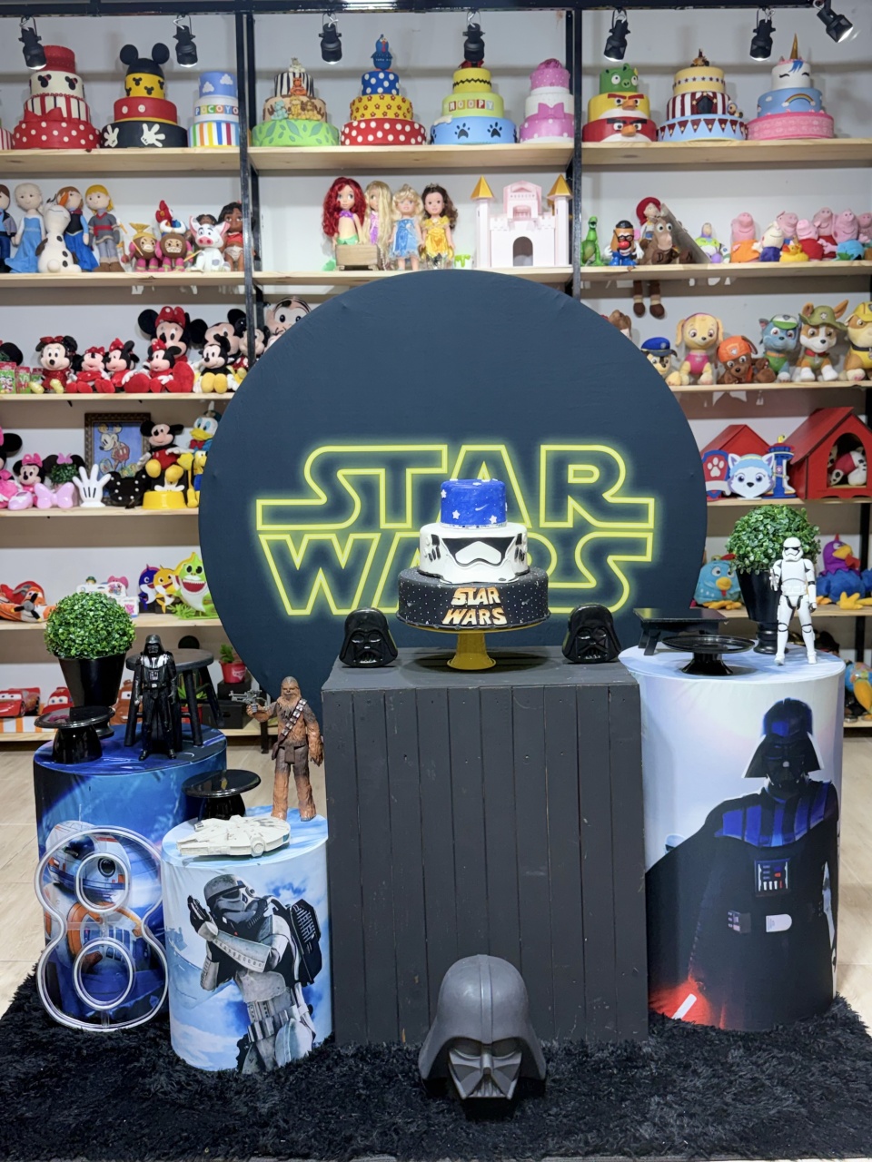 Kit Charme Star Wars - dkdecoração