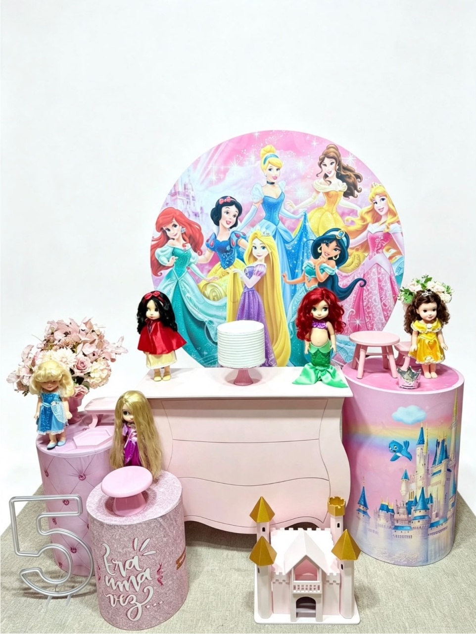Kit Charme Princesas - dkdecoração