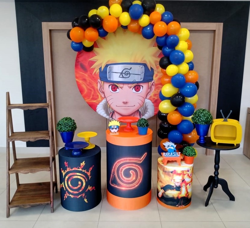 Kit Completo Naruto - dkdecoração