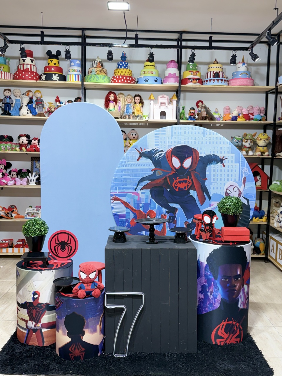 Kit Elegante Homem Aranha Verso - dkdecoração