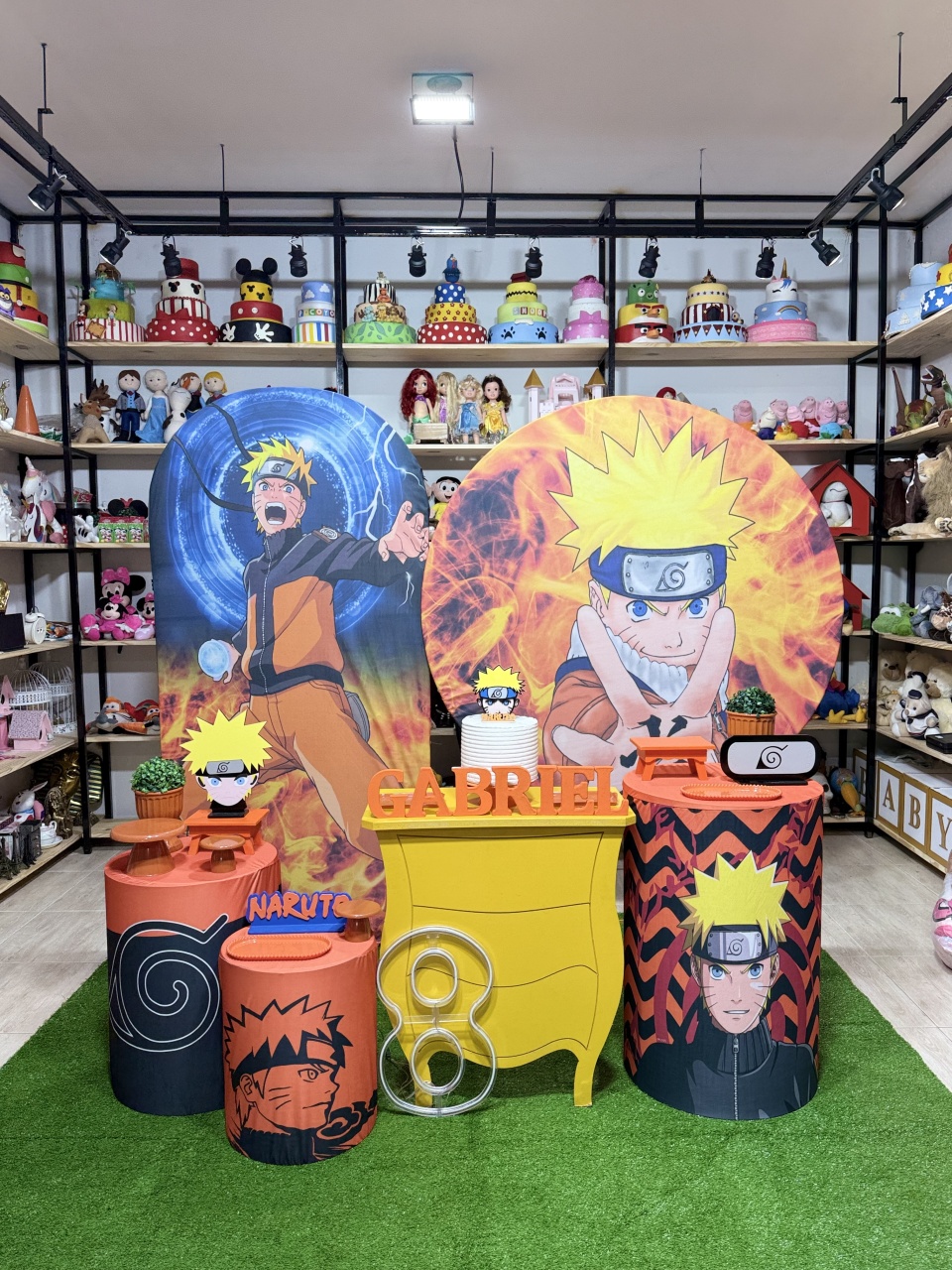 Kit Elegante Naruto - dkdecoração