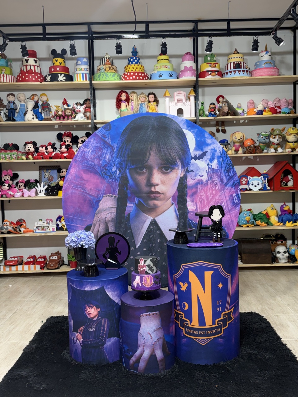 Kit Clássico Wandinha - dkdecoração