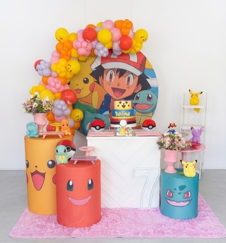 Kit Pokémon Menina - dkdecoração