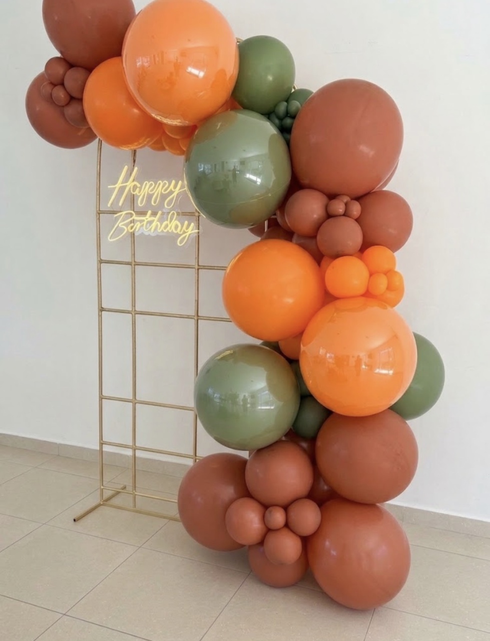 Arco de Balões Delivery 4 - dkdecoração