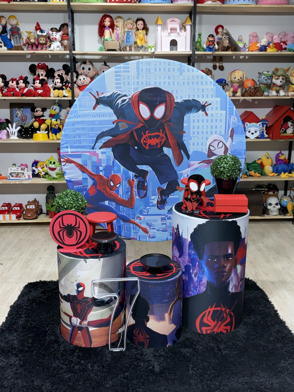 Kit Clássico Homem Aranha Verso - dkdecoração