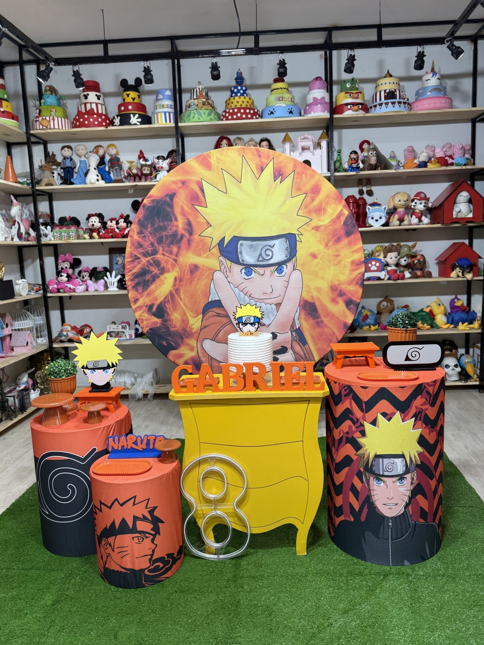 Kit Charme Naruto - dkdecoração