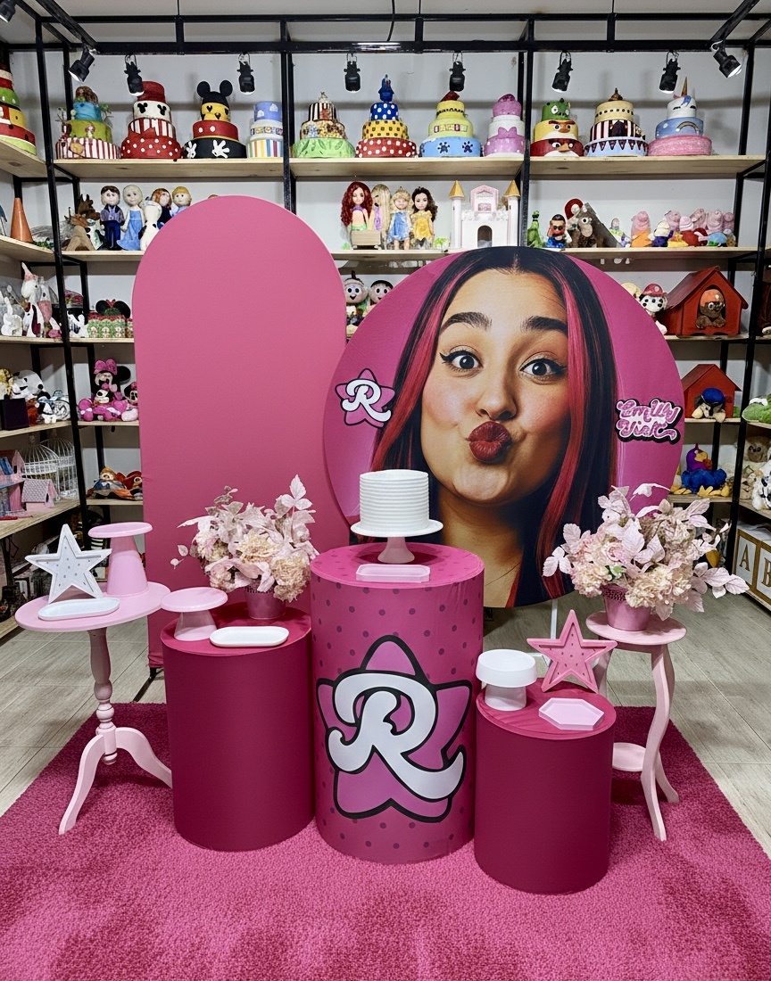 Kit Elegante Emilly Vick - dkdecoração