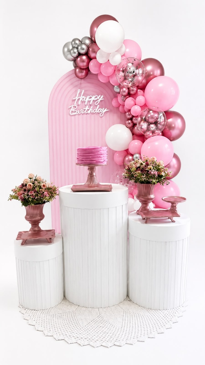 Decoração Rosa, Rose - dkdecoração