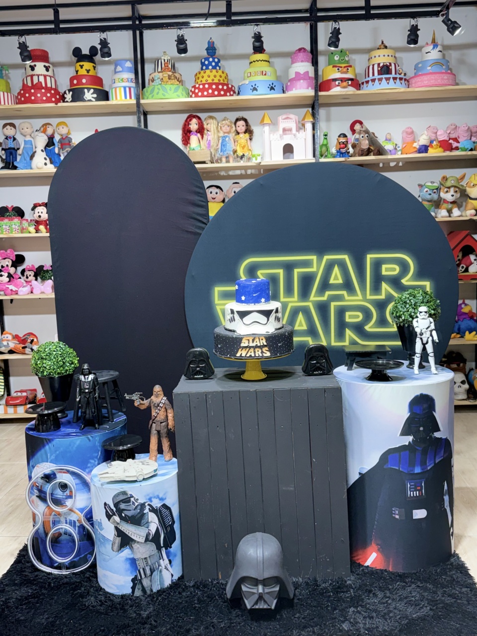 Kit Elegante Star Wars - dkdecoração