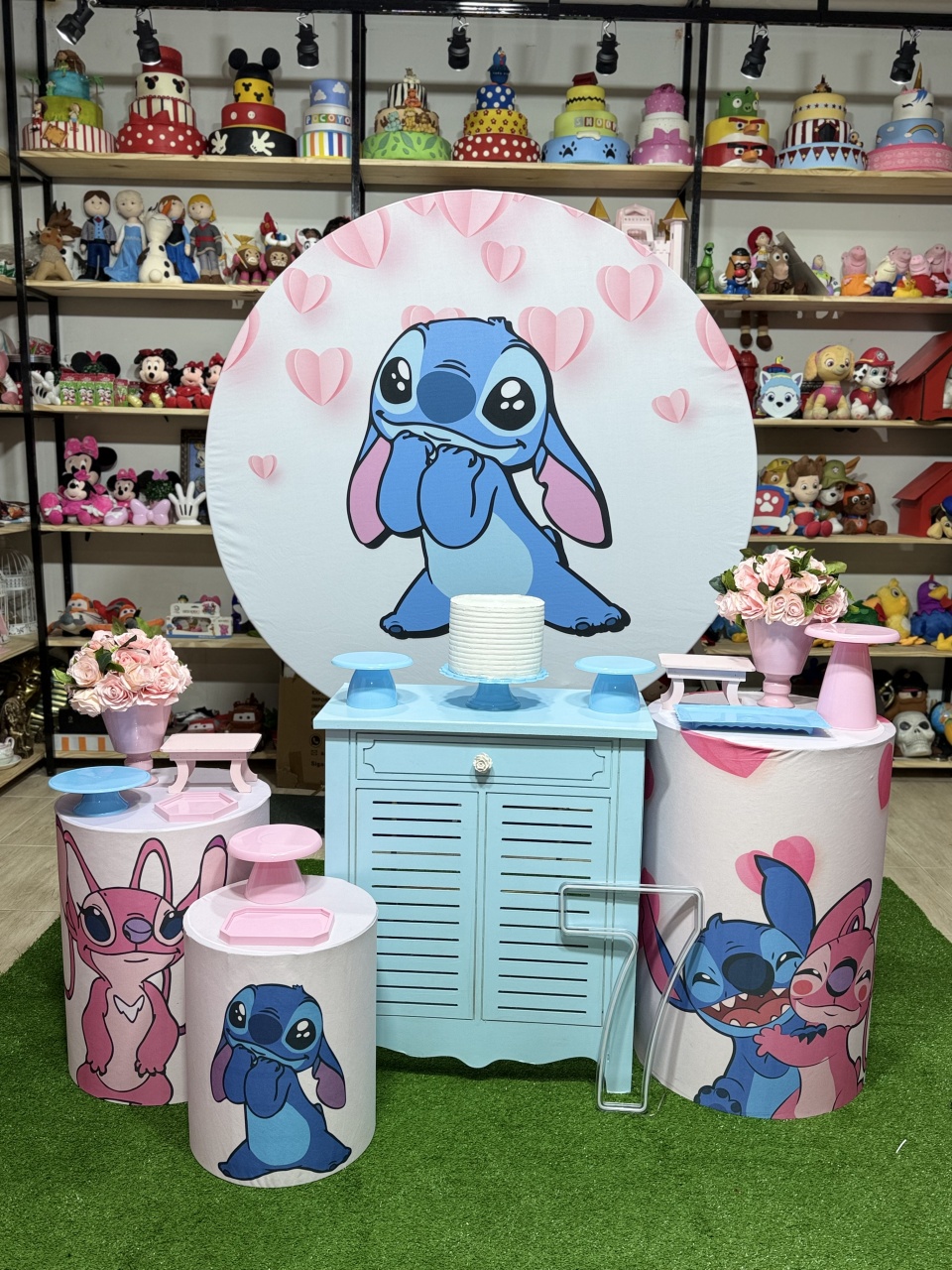 Kit Charme Stich - dkdecoração
