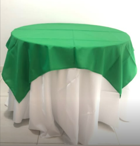 Toalha de Sobrepor Verde Bandeira (2) - Zurisbrb