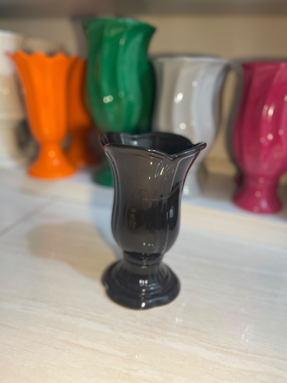 Vaso Flor 4 Preto P - Zurisbrb