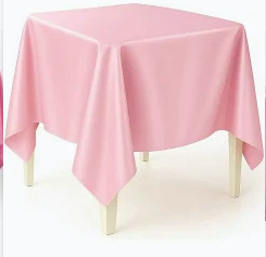 Toalha de Cetim Rosa - Zurisbrb