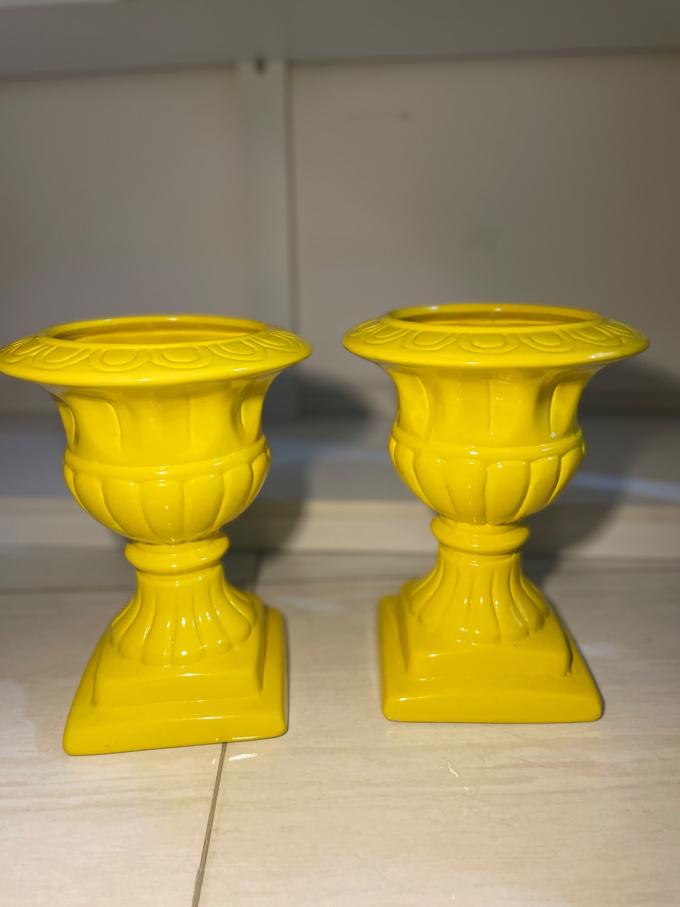 Vaso Grego Amarelo M - Zurisbrb