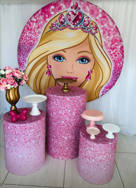 Kit Festinha Barbie - Zurisbrb