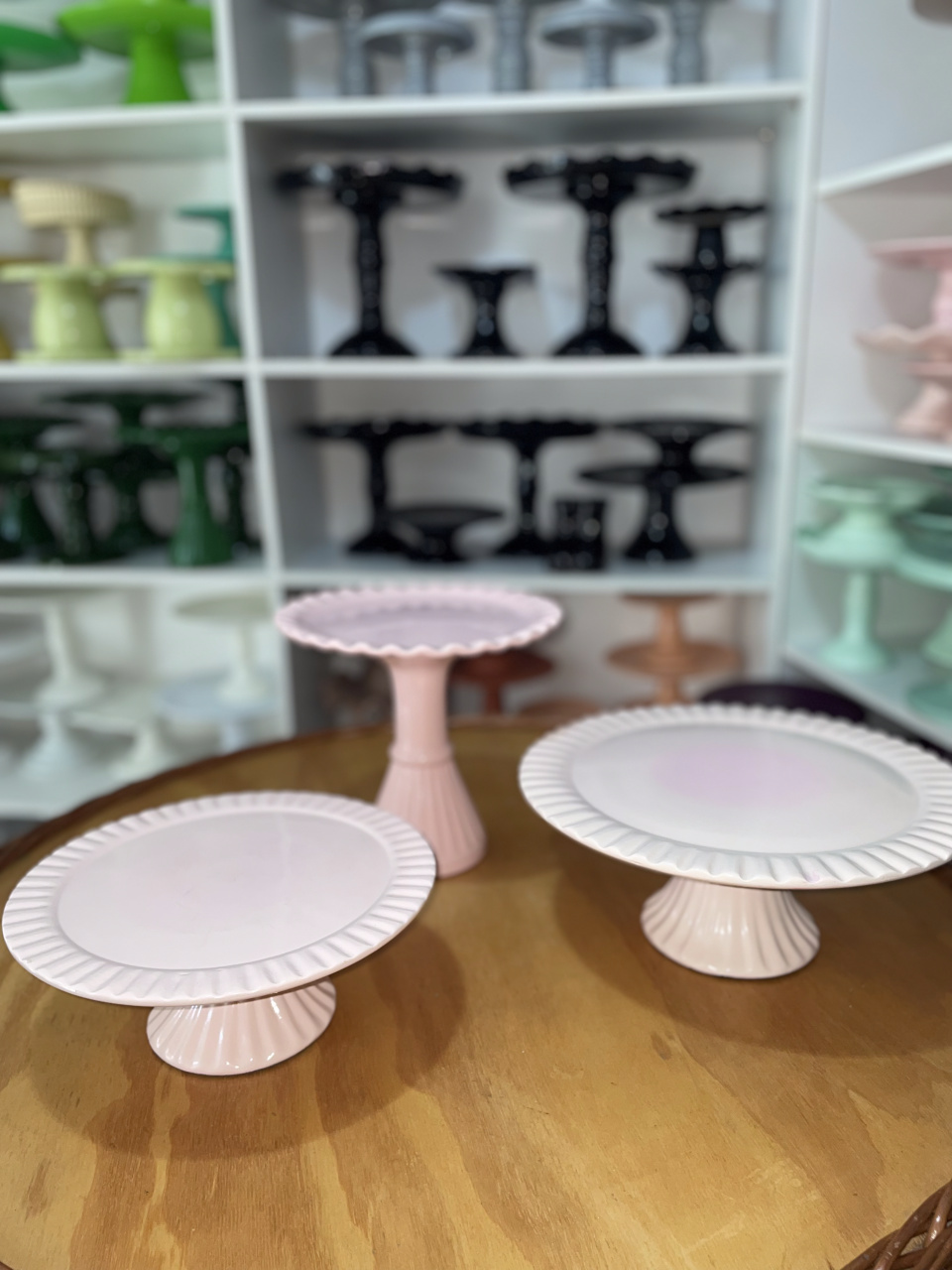 Trio Suporte Rosa - Zurisbrb