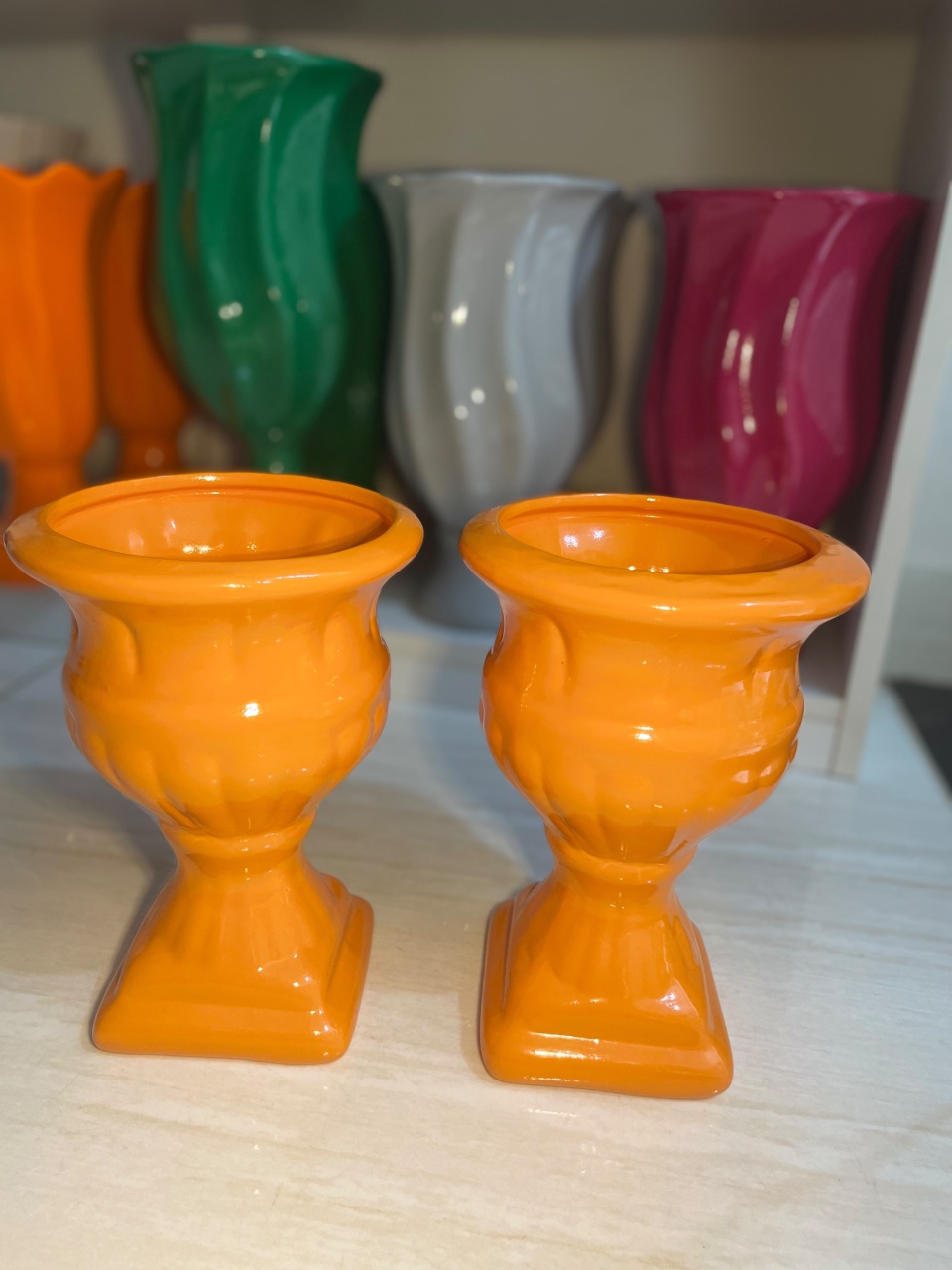 Vaso Grego Laranja P - Zurisbrb