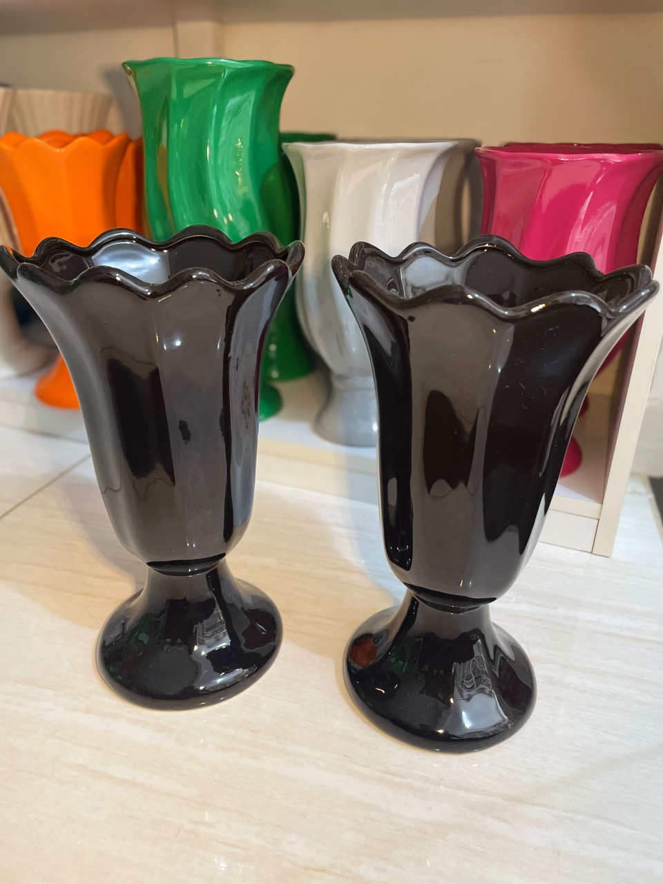 Vaso Flor Preto M - Zurisbrb