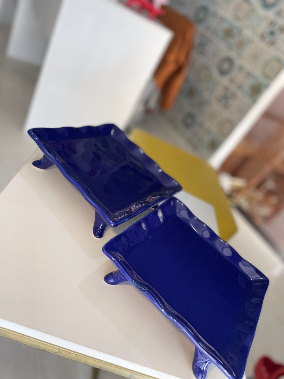 Suportes Quad. Azul Royal - Zurisbrb