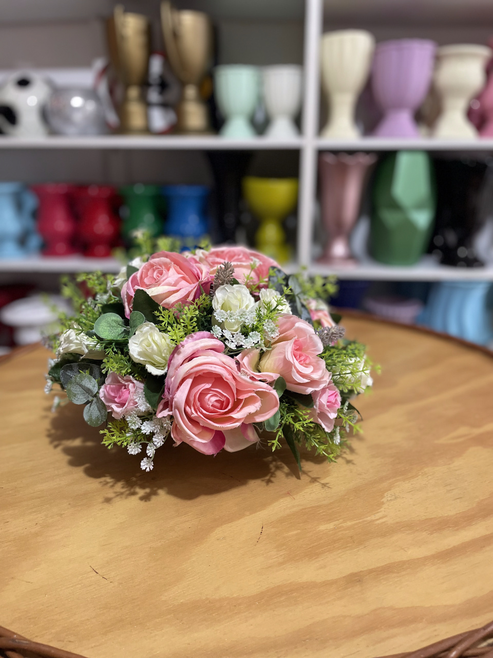 Rosas Folhagem Rosa M - Zurisbrb