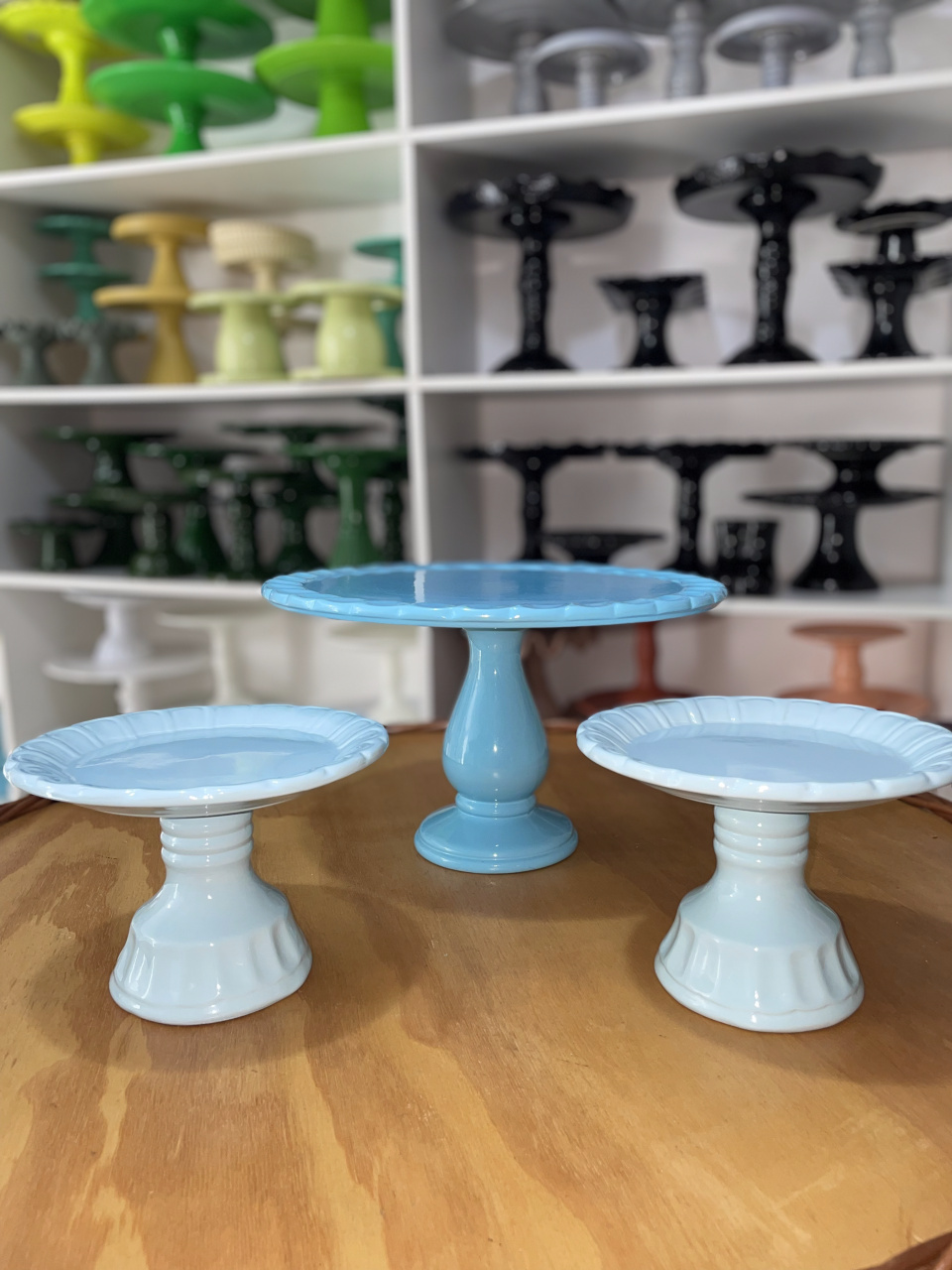 Trio Suporte Azul - Zurisbrb