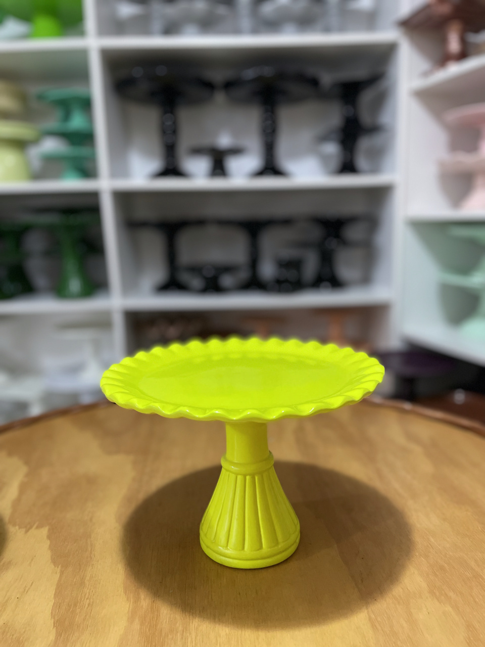 Suporte Flor Verde Florescente M - Zurisbrb