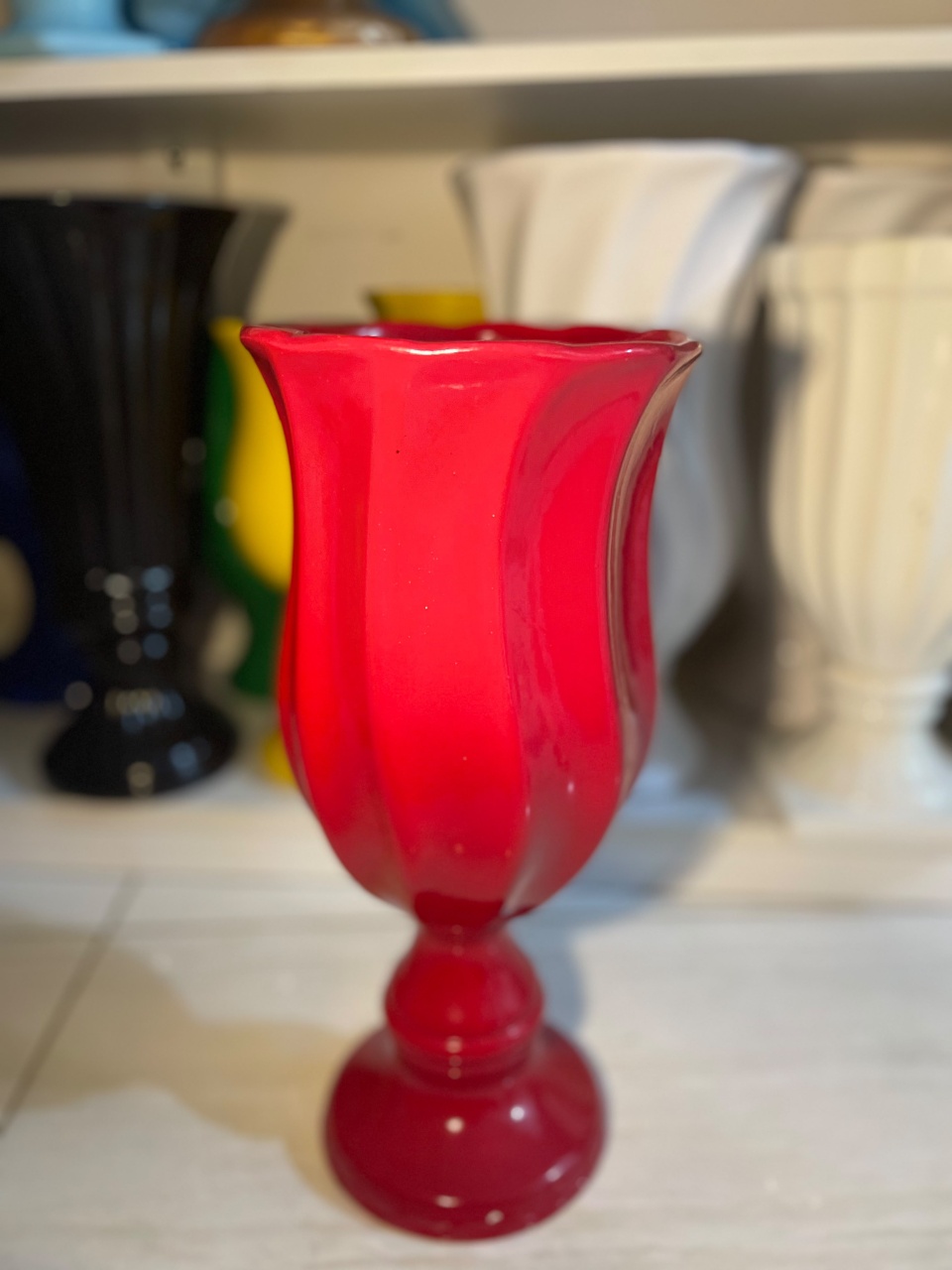 Vaso Campestre Vermelho G - Zurisbrb