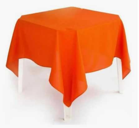Toalha de Oxfod Laranja - Florescente - Zurisbrb
