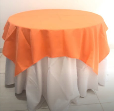 Toalha de Sobrepor Laranja (2) - Zurisbrb