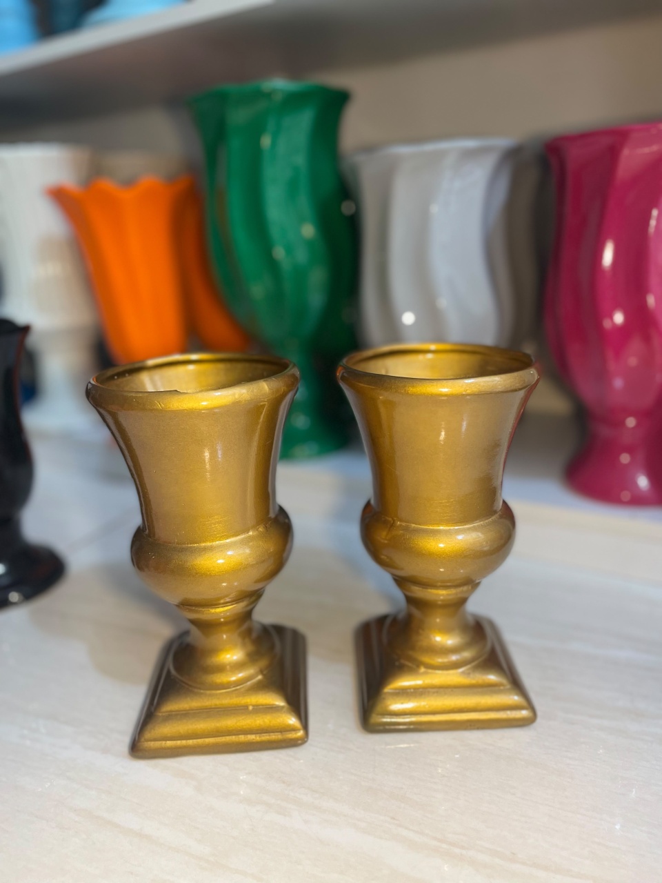 Vaso Dourado P - Zurisbrb