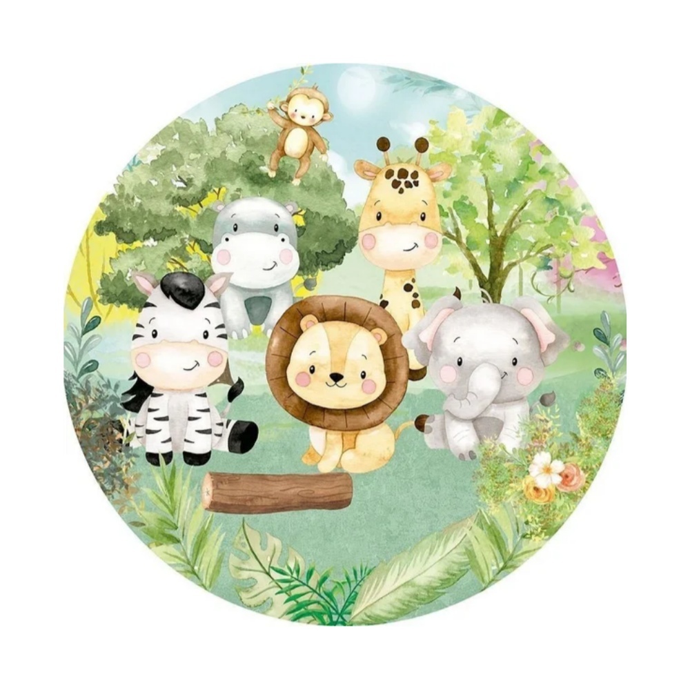 Capa Painel Safari Baby Mod. 02 - Fábrica de Emoções Locações