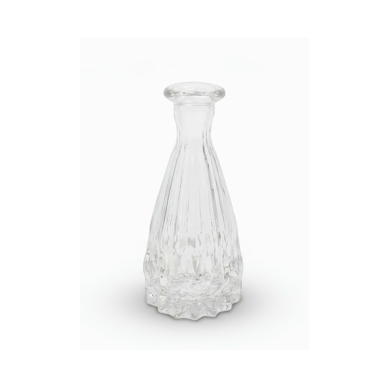 Vaso Vidro Mini Diamond - Fábrica de Emoções Locações