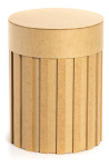 Cilindro Ripado Mdf P - imagem 1