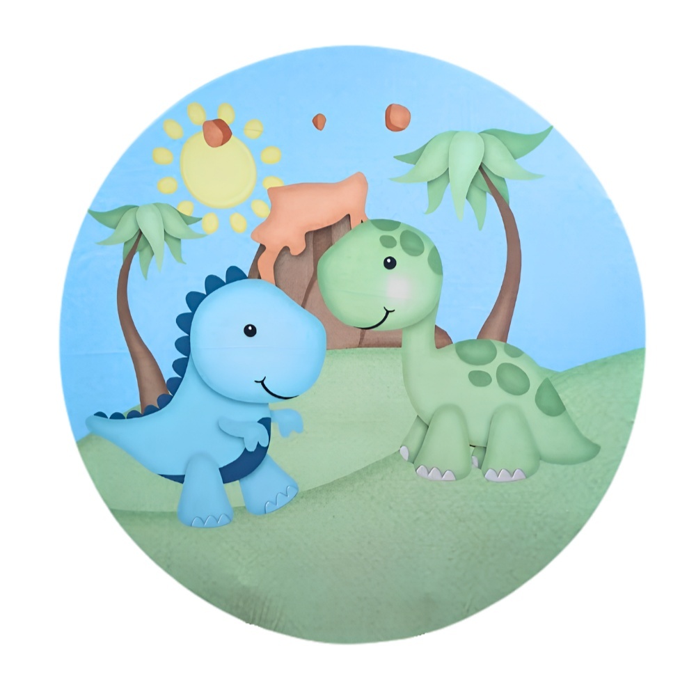 Capa Painel Dinossauros Baby - Fábrica de Emoções Locações