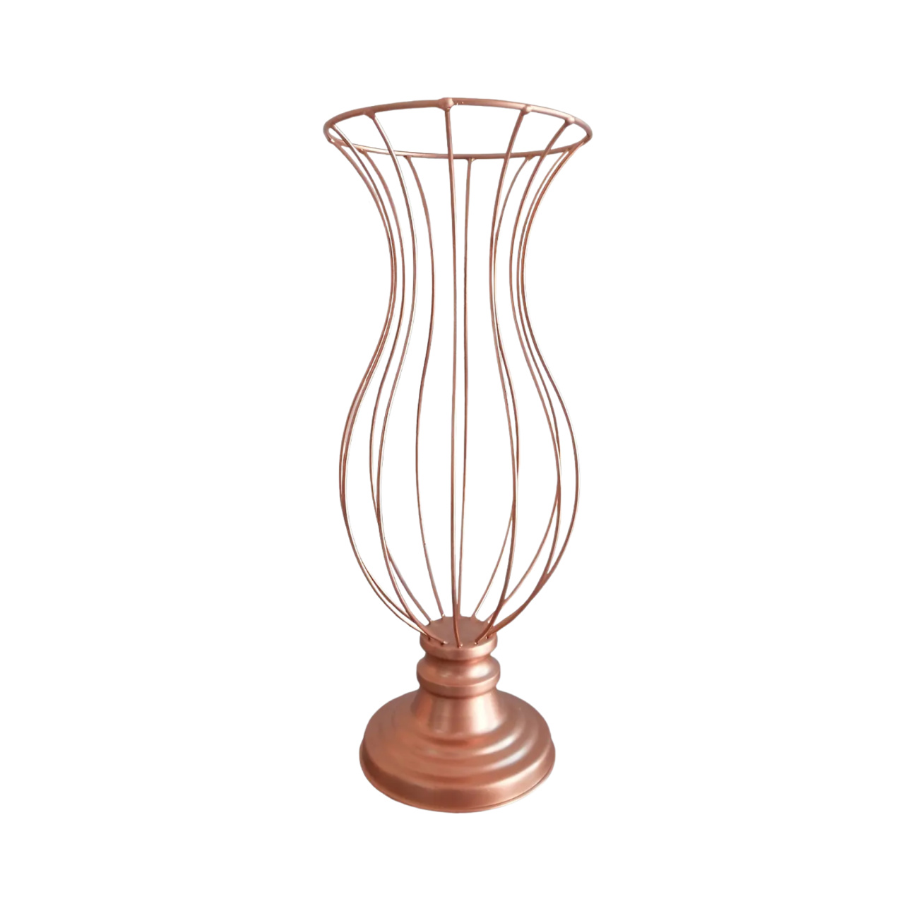 Vaso Aramado Rose Gold - Fábrica de Emoções Locações