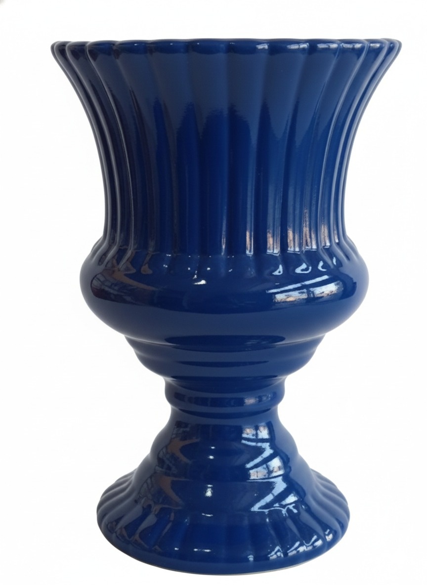 Vaso  Romano Azul Marinho  - Sonhodefestas 