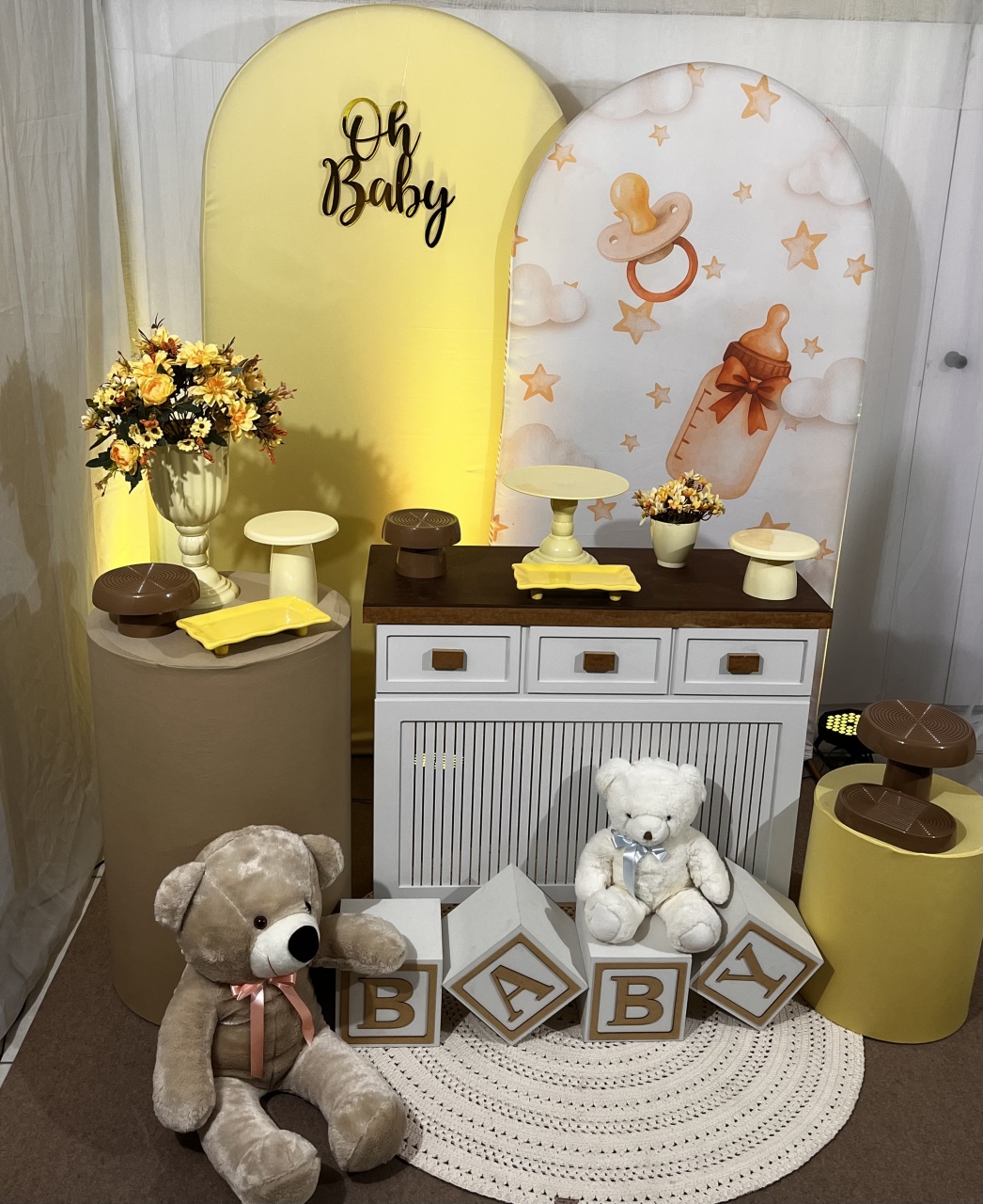 Chá de Bebê Amarelo - Sonhodefestas 