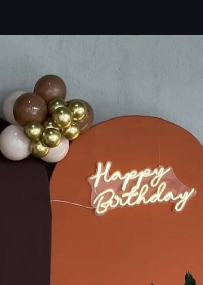 Led Happy Birthday - FESTAR