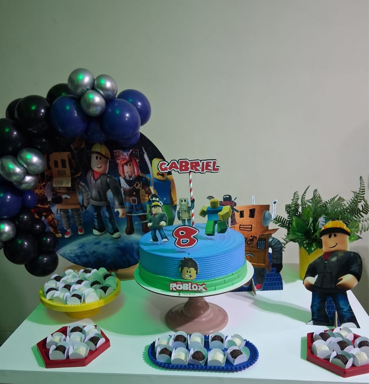 Mini Festa Roblox - Kinha Coelho
