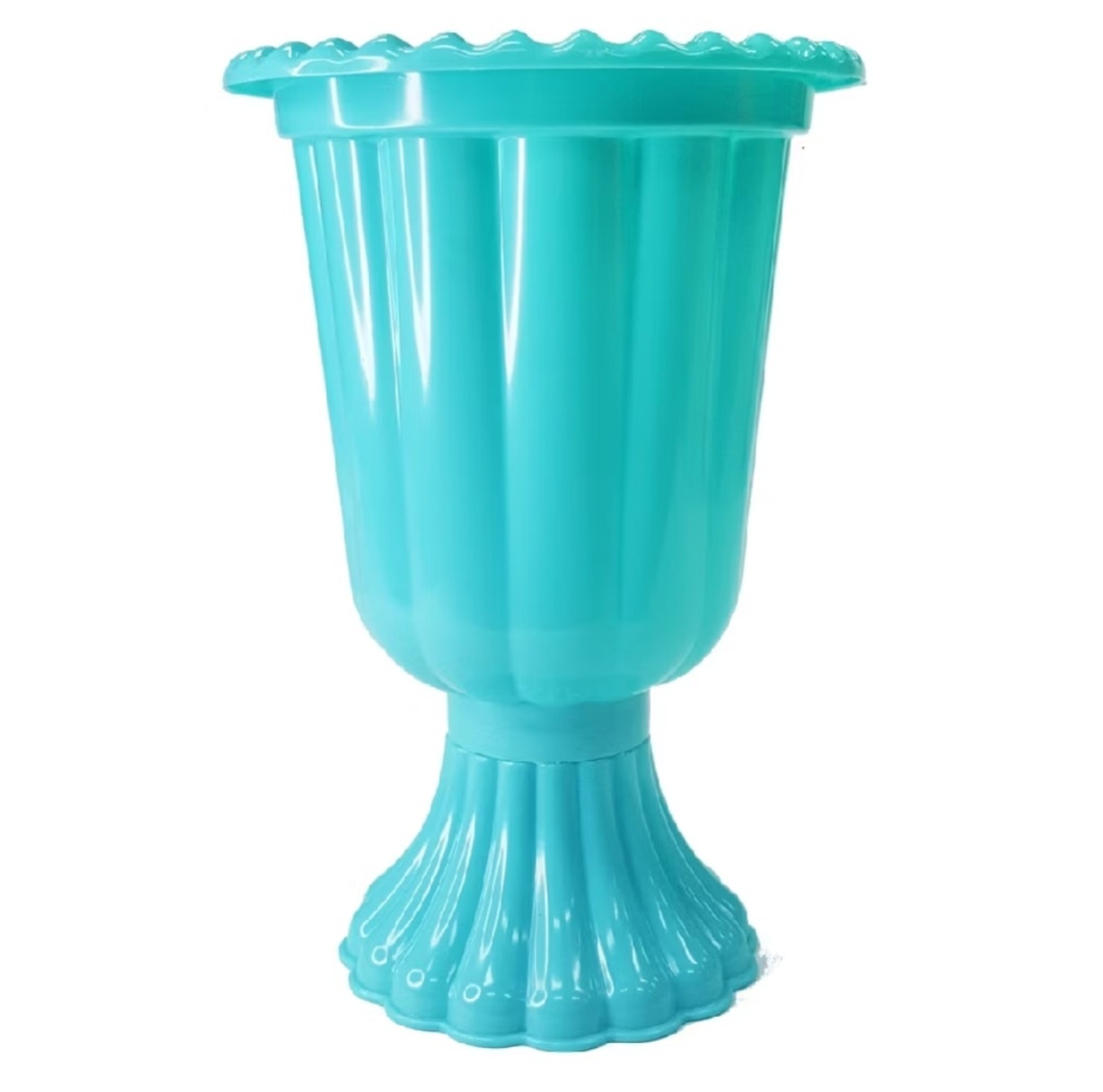 Vaso Grego P Verde Tiffany - Kinha Coelho