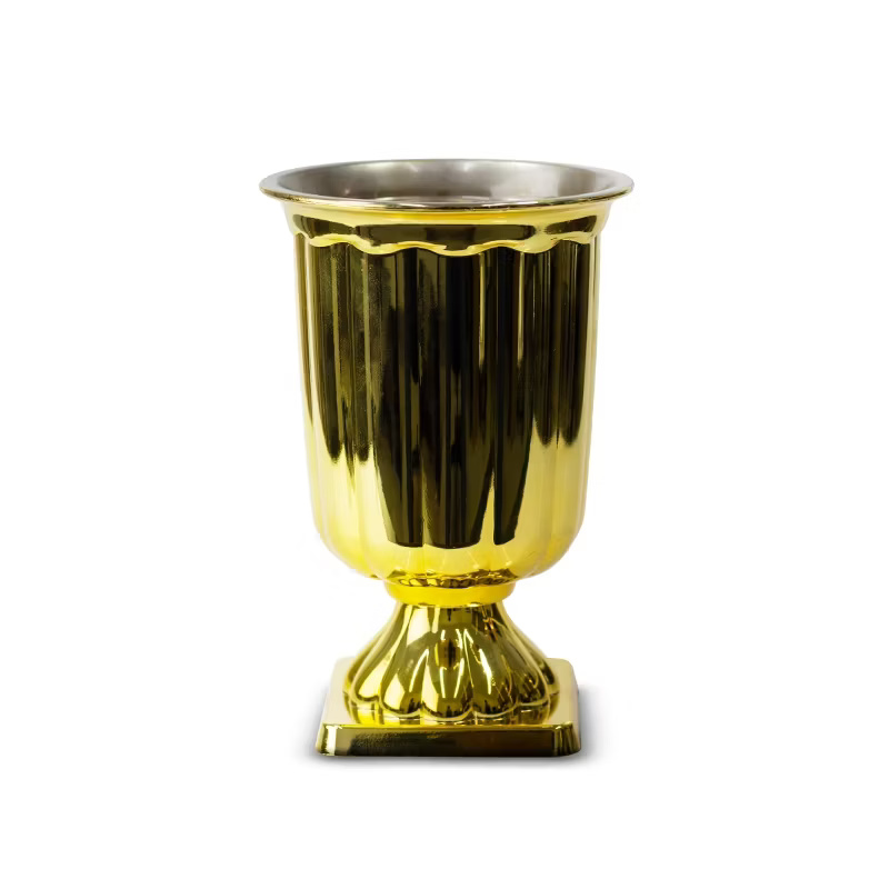 Vaso Grego Ouro M - Kinha Coelho