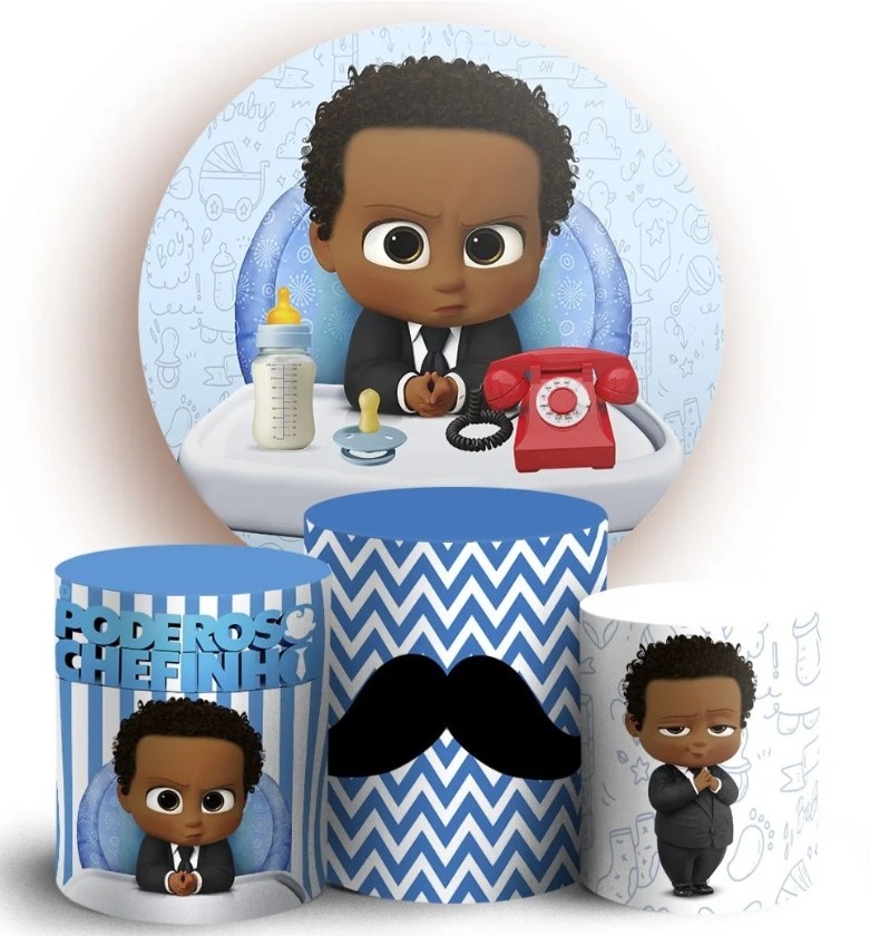 Kit Básico Poderoso Chefinho Afrodescendente - Kinha Coelho
