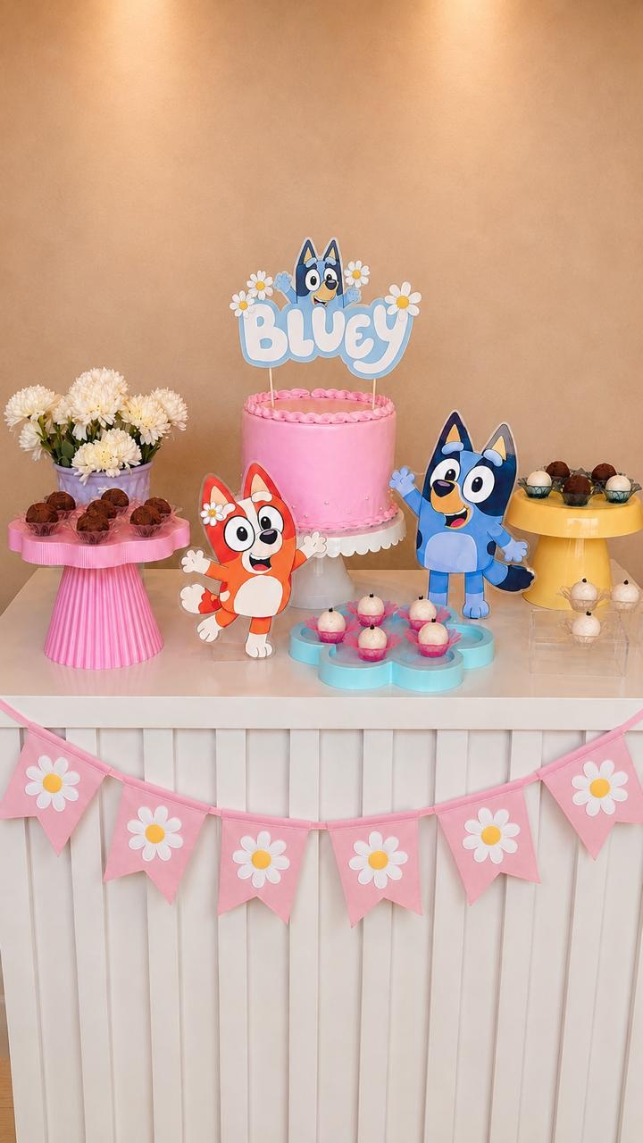 Kit P - Bluey - Bah! Festas