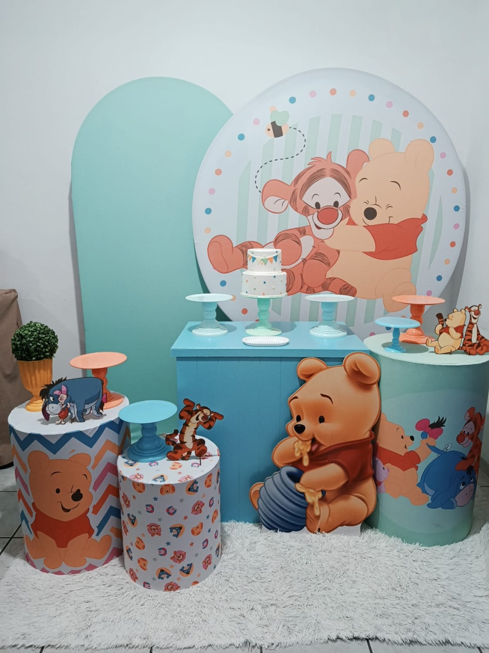 Ursinho Pooh 03 M Pegue Monte - Amiga Festeira Decorações 