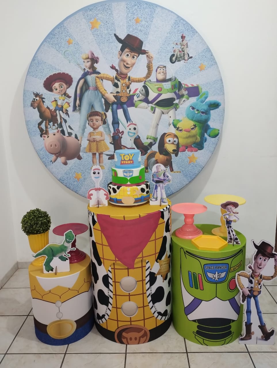 Toy Story 01 Pegue Monte - Amiga Festeira Decorações 