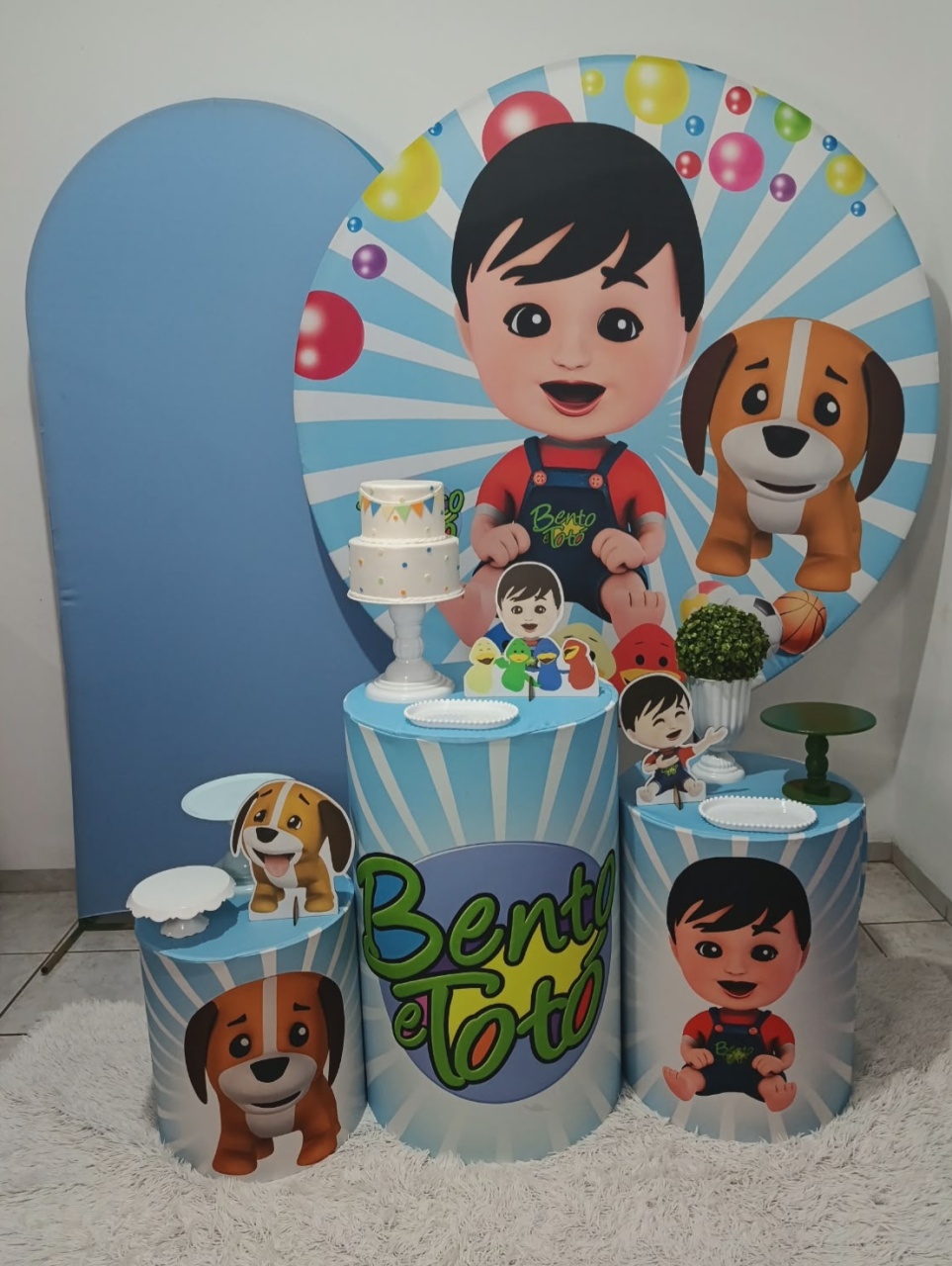 Bento E Totó 02 Pegue Monte - Amiga Festeira Decorações 